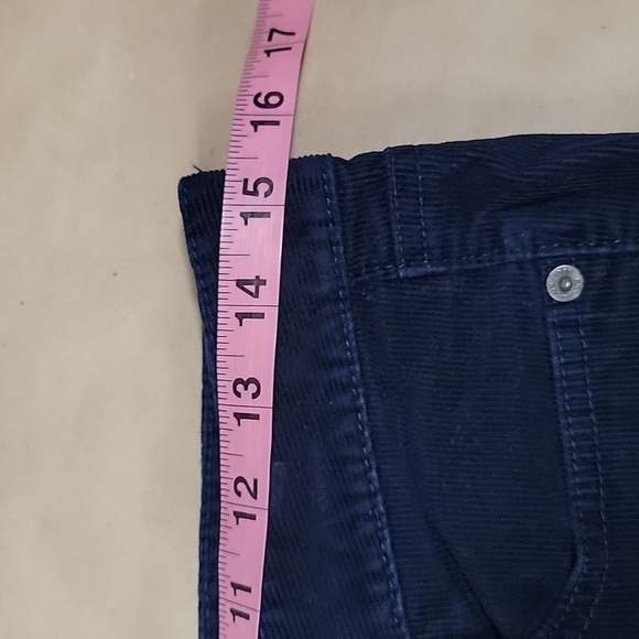 Loft Size 6 P Dark Blue Corduory "Original Boot" Jean Style Pants, Exc Used Cond - Picture 7 of 13